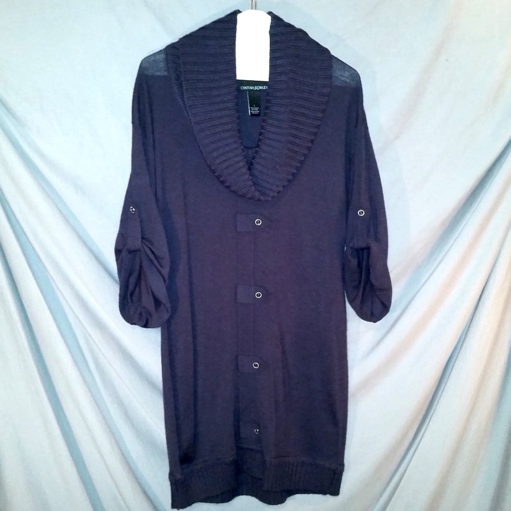 Cynthia Rowley Tunic-Length Sweater